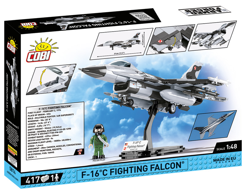 COBI 5814 - F-16C Fighting Falcon POLAND