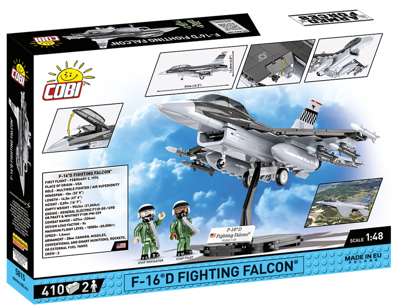 COBI 5815 F-16D Fighting Falcon  Box