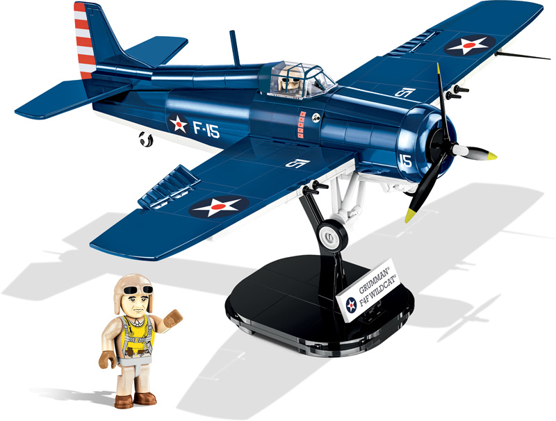 COBI F4F Wildcat 5731 Set auf Display