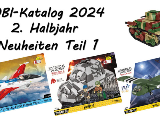 COBI-Katalog 2024 zweites Halbjahr: Neuheiten Teil 1 (#64)