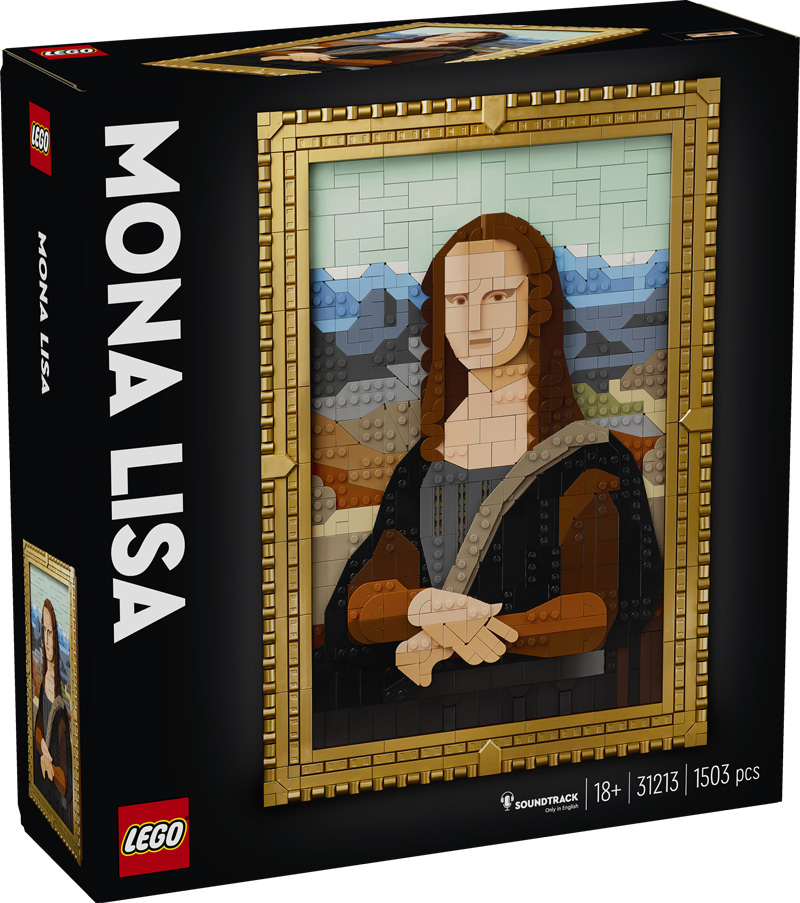 LEGO Mona Lisa 31213 Box Front