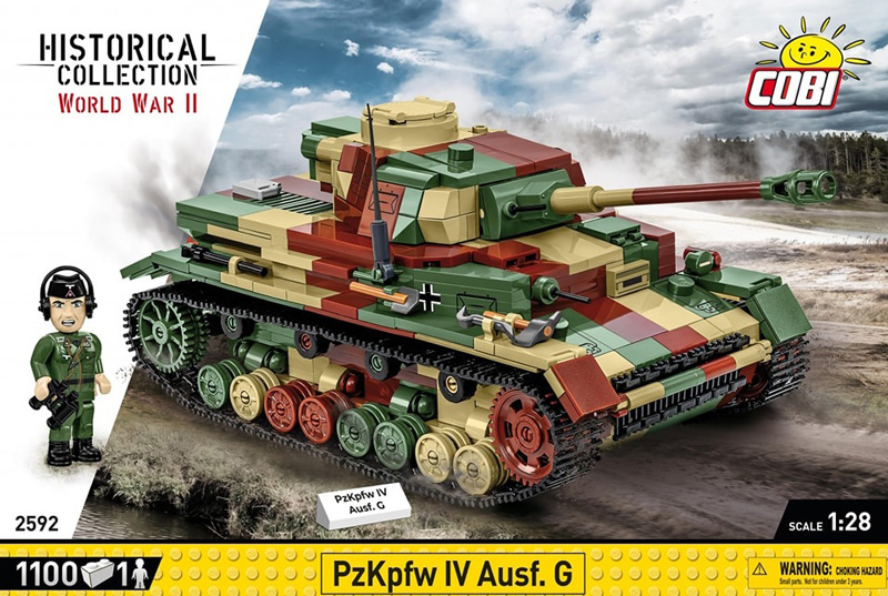 COBI 2592 Panzerkampwagen IV Ausf. G Box