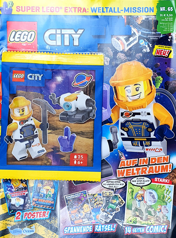 LEGO City Heft Nr. 65 Heft komplett