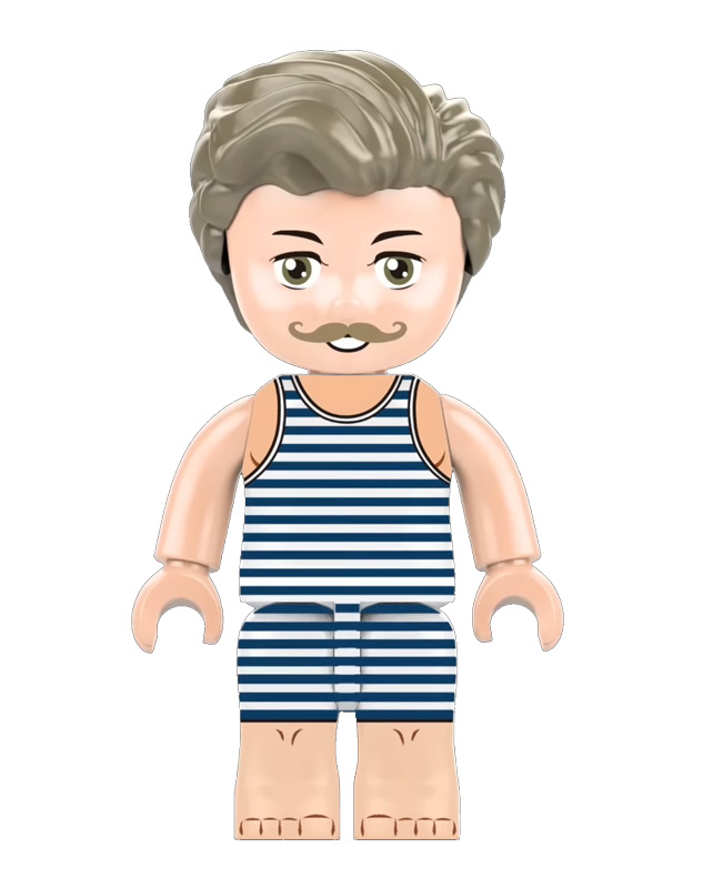 KiddiCraft KC1303 Strandkorb Figur
