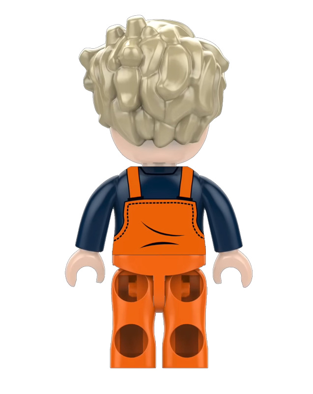 KiddiCraft Fischkutter KC1304 figur Seemann