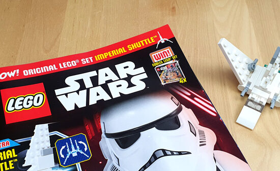 LEGO Star Wars Heft Nr. 110/2024 mit Imperial Shuttle LEGO Star Wars Magazin 110 Imperial Shuttle Titel