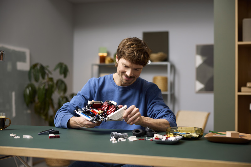 LEGO 10337 Lamborghini Countach Lifestyle Aufbau