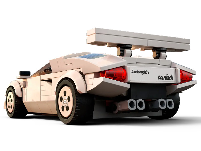 LEGO Speed Champions 76908 Lamborghini Countach Set Rückseite