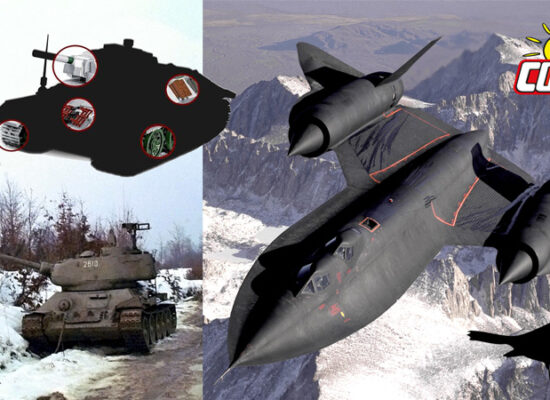 COBI Katalog 2024/3: SR-71 Blackbird und T-34/76 in Wintertarnung angeteasert?