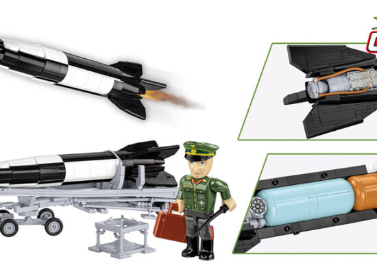 COBI 3121 und 3120 V2 Rakete: Setvorstellung und historische Hintergründe