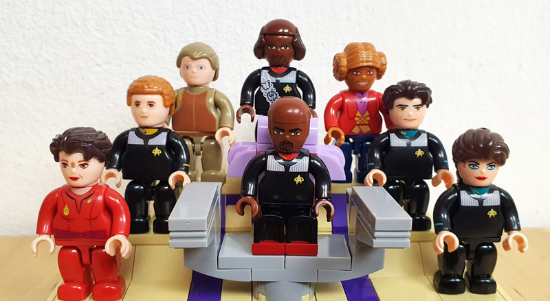 BlueBrixx Star Trek DS9 Minifiguren