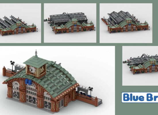 BlueBrixx BRIX: Erster modularer Hauptbahnhof