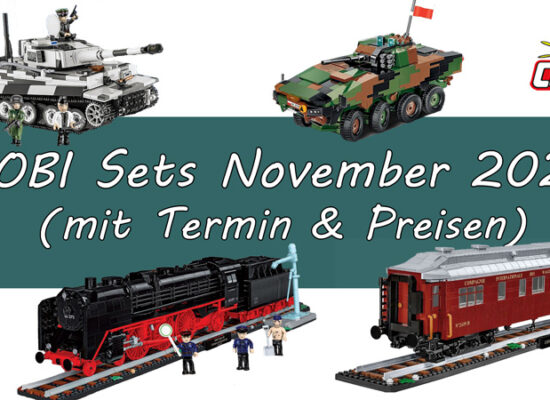 Neue Sets von COBI im November 2024 Neue Sets von COBI im November 2024