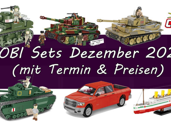 Neue Sets von COBI im Dezember 2024 Neue Sets von COBI im Dezember 2024
