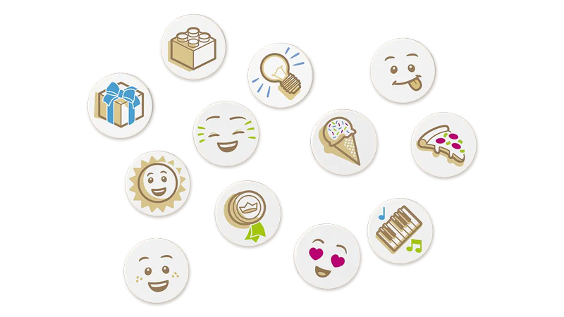 LEGO 41839 Infotafel Smilies