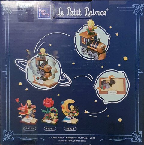 PAN TASY Le Petit Prince Starry Castle Building Set Modelo de Fantasía