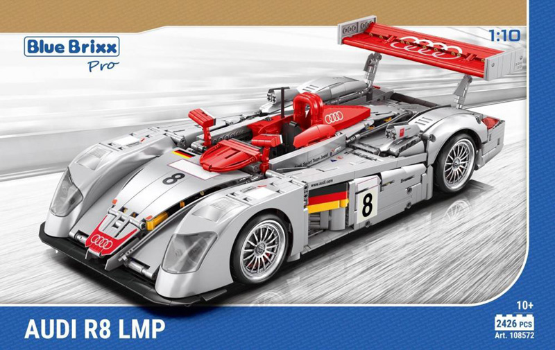 Bluebrixx Audi R8 LMP 108572