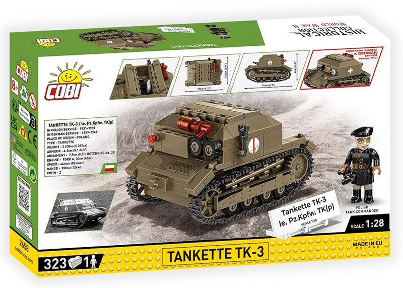COBI 2658 Tankette TK-3 Box