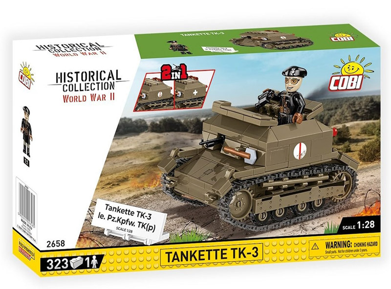 COBI 2658 Tankette TK-3 Box