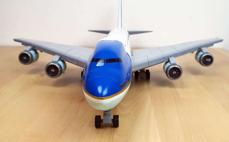 COBI Boeing 747 Air Force One 26610 aufgebaut