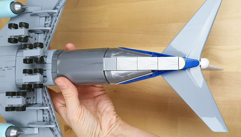 COBI Boeing 747 Air Force One 26610 aufgebaut