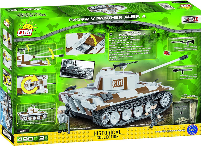 COBI Panzer V Panther Ausf. A 2511 Box