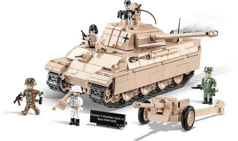 COBI PzKpw V Panther Ausf. G + 8cm PAW 600 Limited Edition