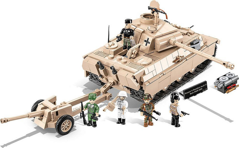 COBI PzKpw V Panther Ausf. G + 8cm PAW 600 Limited Edition
