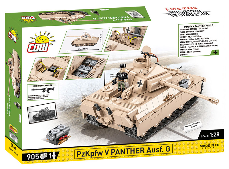 COBI PzKpw V Panther Ausf. G 2566