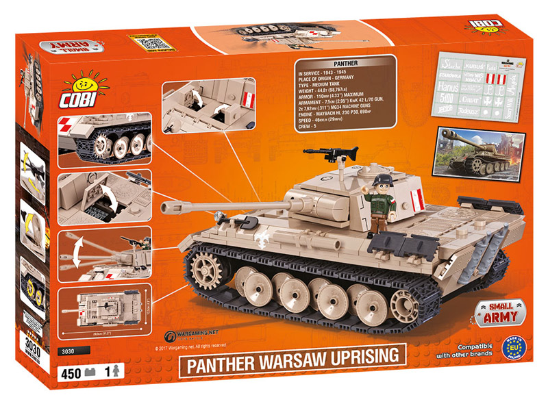 COBI 3030 Panther Warsaw Uprising