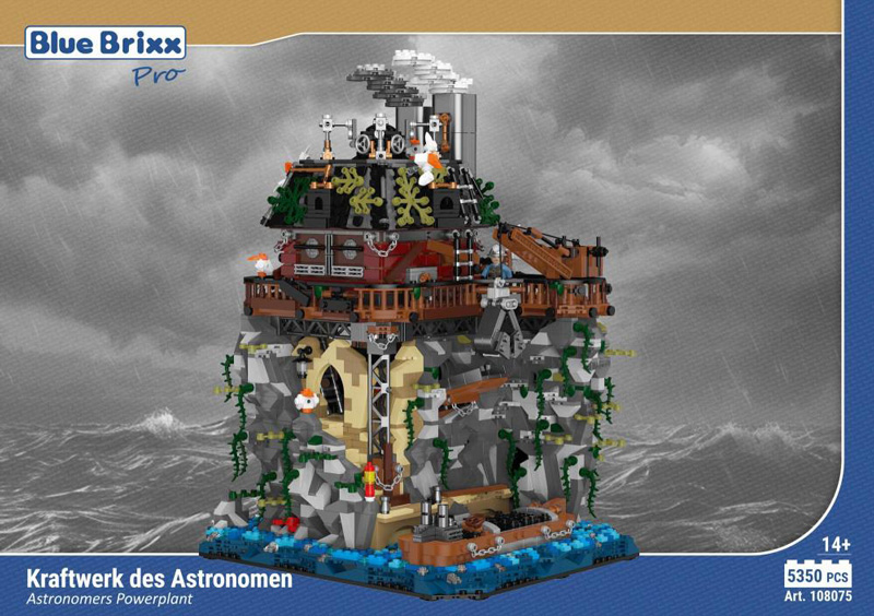 BlueBrixx Kraftwerk des Astronomen 108075 Box