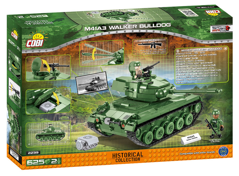 COBI M41A3 Walker Bulldog 2239 Box