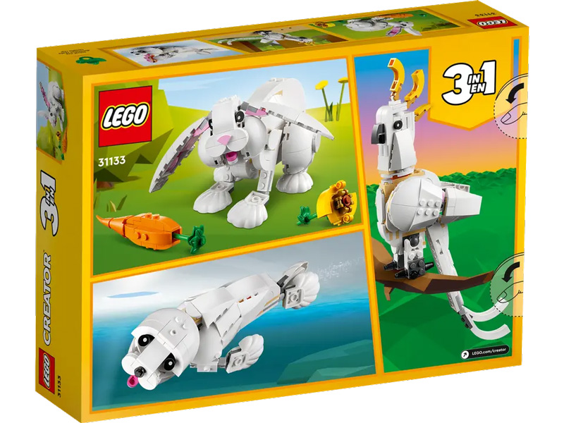 LEGO Weißer Hase 31133 Box