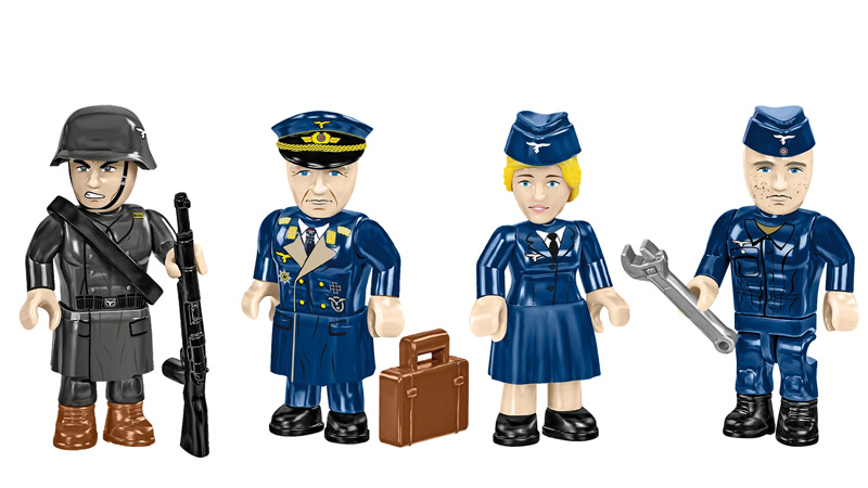 COBI 3134 F-1 Flying Bomb (Fi 103) Limited Edition Minifiguren