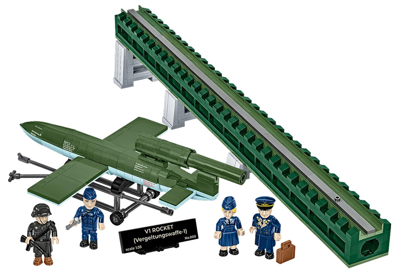 COBI 3134 F-1 Flying Bomb (Fi 103) Limited Edition Set komplett