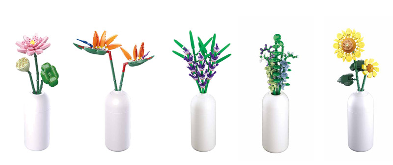 Sluban Pleyerid Blumen Collage