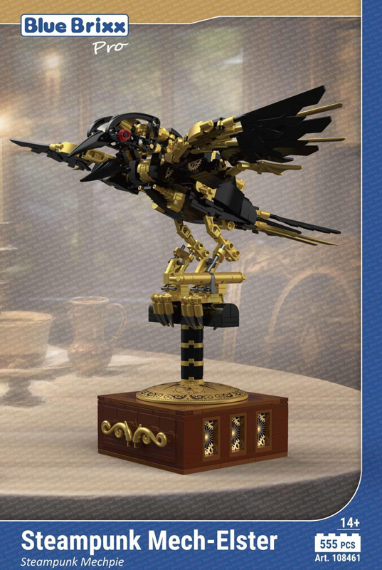 BlueBrixx Steampunk Mech-Elster 108461