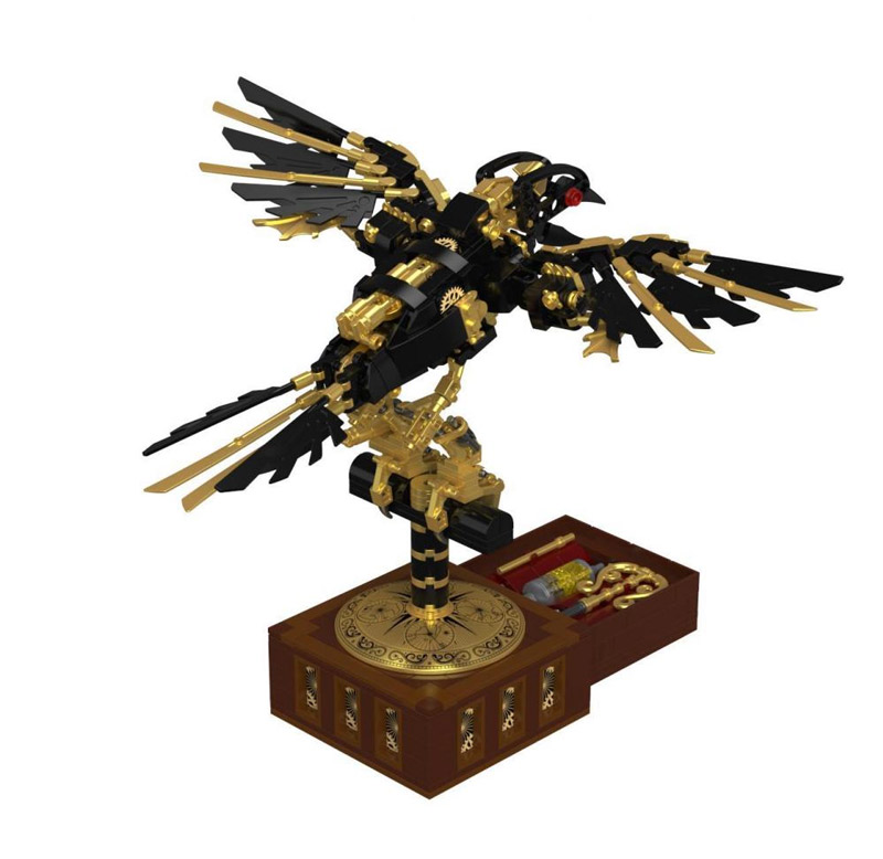 BlueBrixx Steampunk Mech-Elster 108461