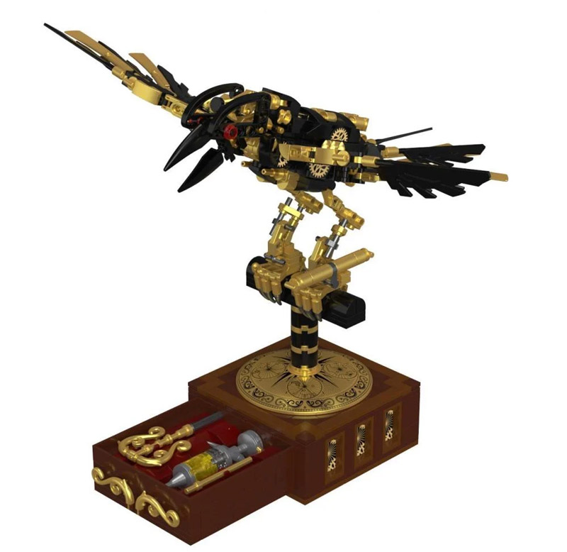 BlueBrixx Steampunk Mech-Elster 108461