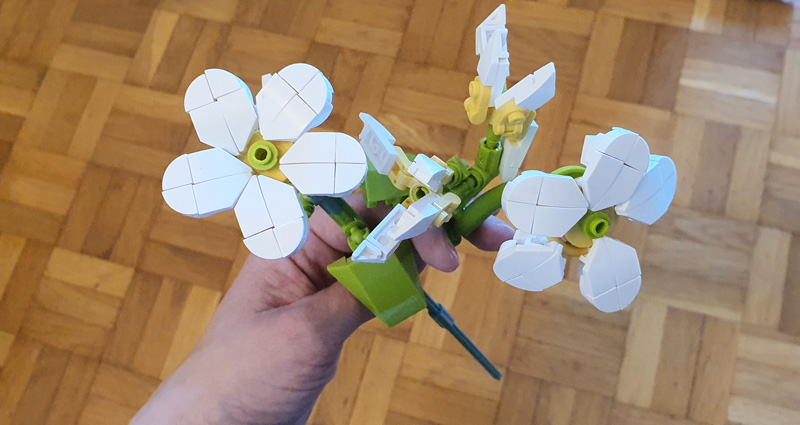 Build-it tropischer Blumenstrauß Pflanzen einzeln