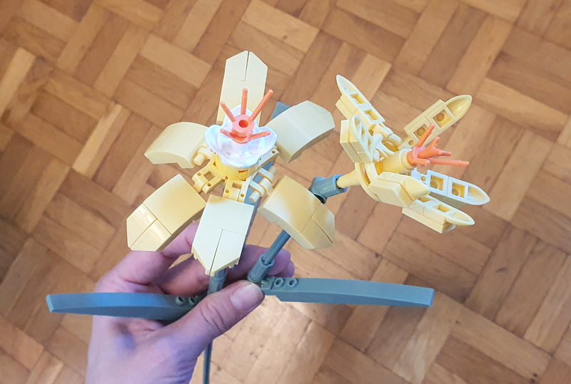Build-it tropischer Blumenstrauß Pflanzen einzeln