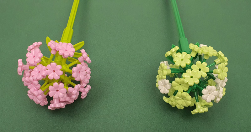 Build-it tropischer Blumenstrauß Pflanzen einzeln
