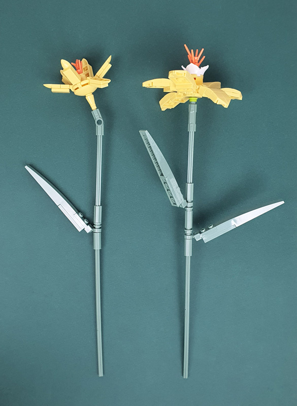 Build-it tropischer Blumenstrauß Pflanzen einzeln