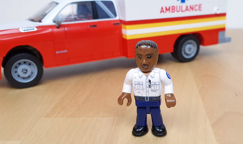 COBI RAM 3500 Ambulance 24609 Minifigur