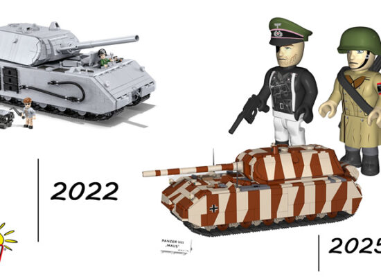 COBI kündigt erstes Panzer VIII Maus Set im Maßstab 1:35 an (Update)