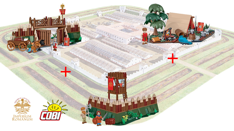 COBI Imperium Romanum Roman Camp Titel
