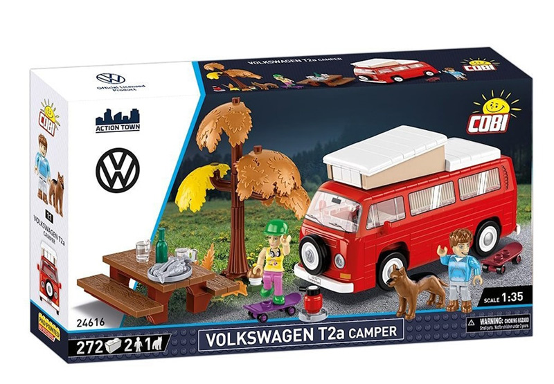 COBI 24616 Volkswagen T2A Campingwagen Box