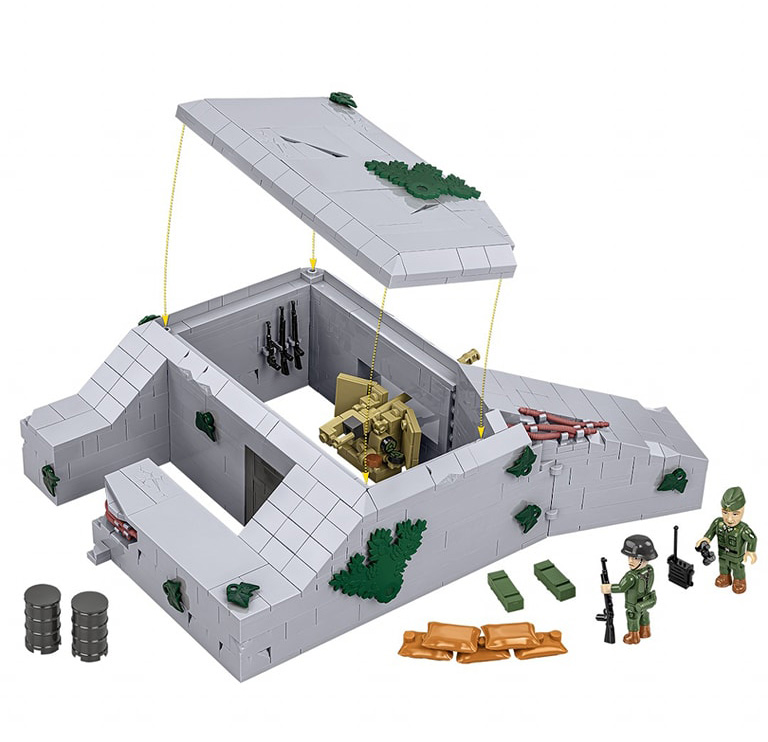 COBI 3136 German Bunker Regelbau 667