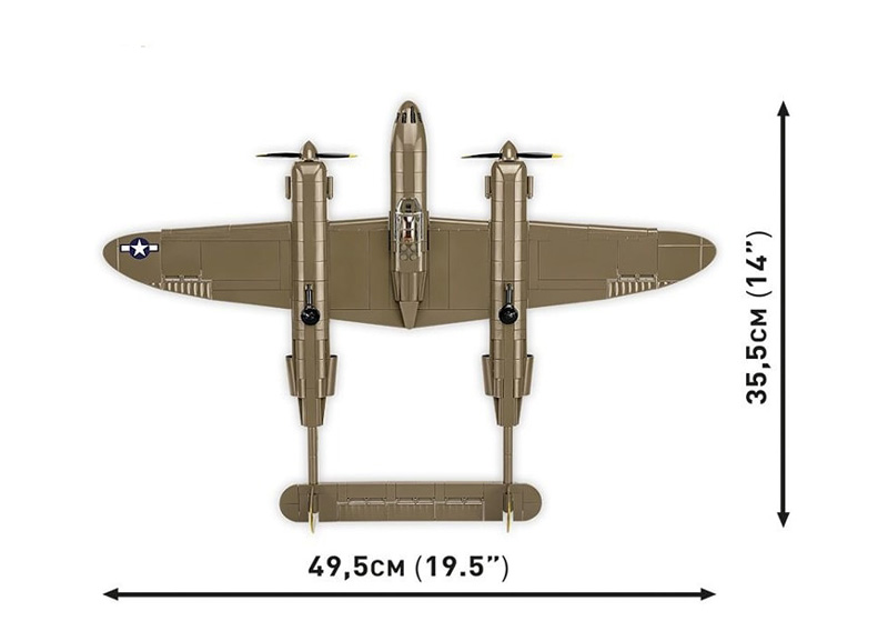 COBI 5763 Lockheed P-38 Lightning (H) Set
