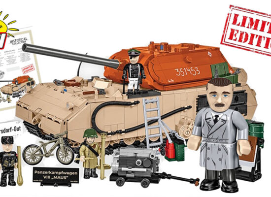 COBI 3137 Panzerkampfwagen VIII "Maus" Limited Edition offiziell vorgestellt